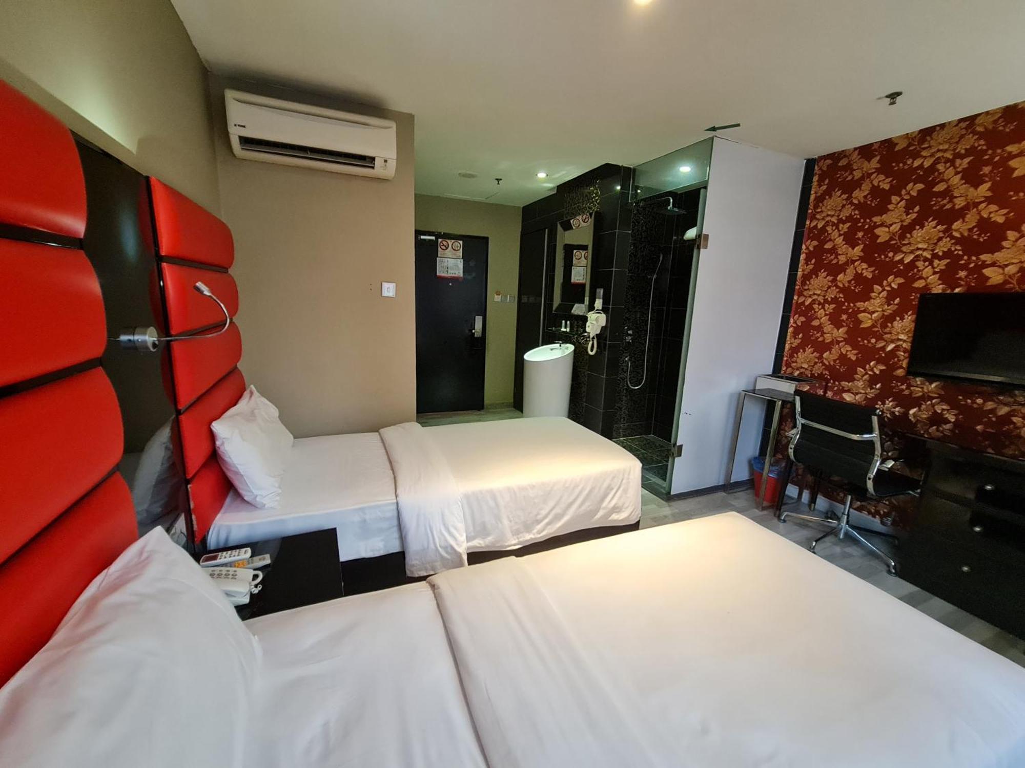 Arenaa Star Hotel Kuala Lumpur Szoba fotó